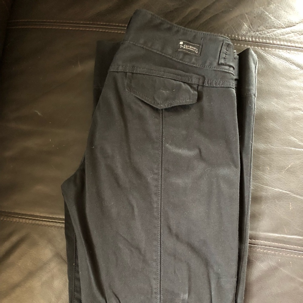 Lucky Brand Black pants with nice detailing